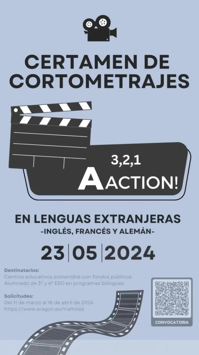 I Certamen de Cortometrajes en Lenguas Extranjeras